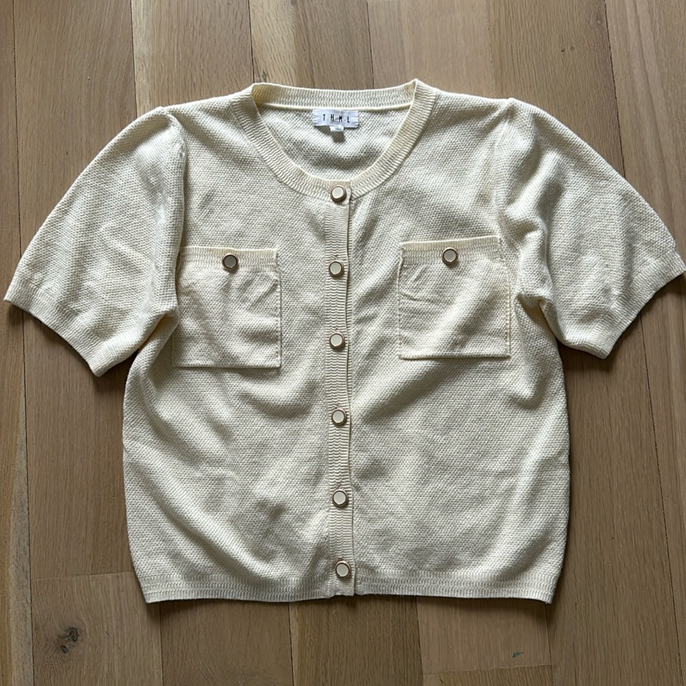 THML knit blouse